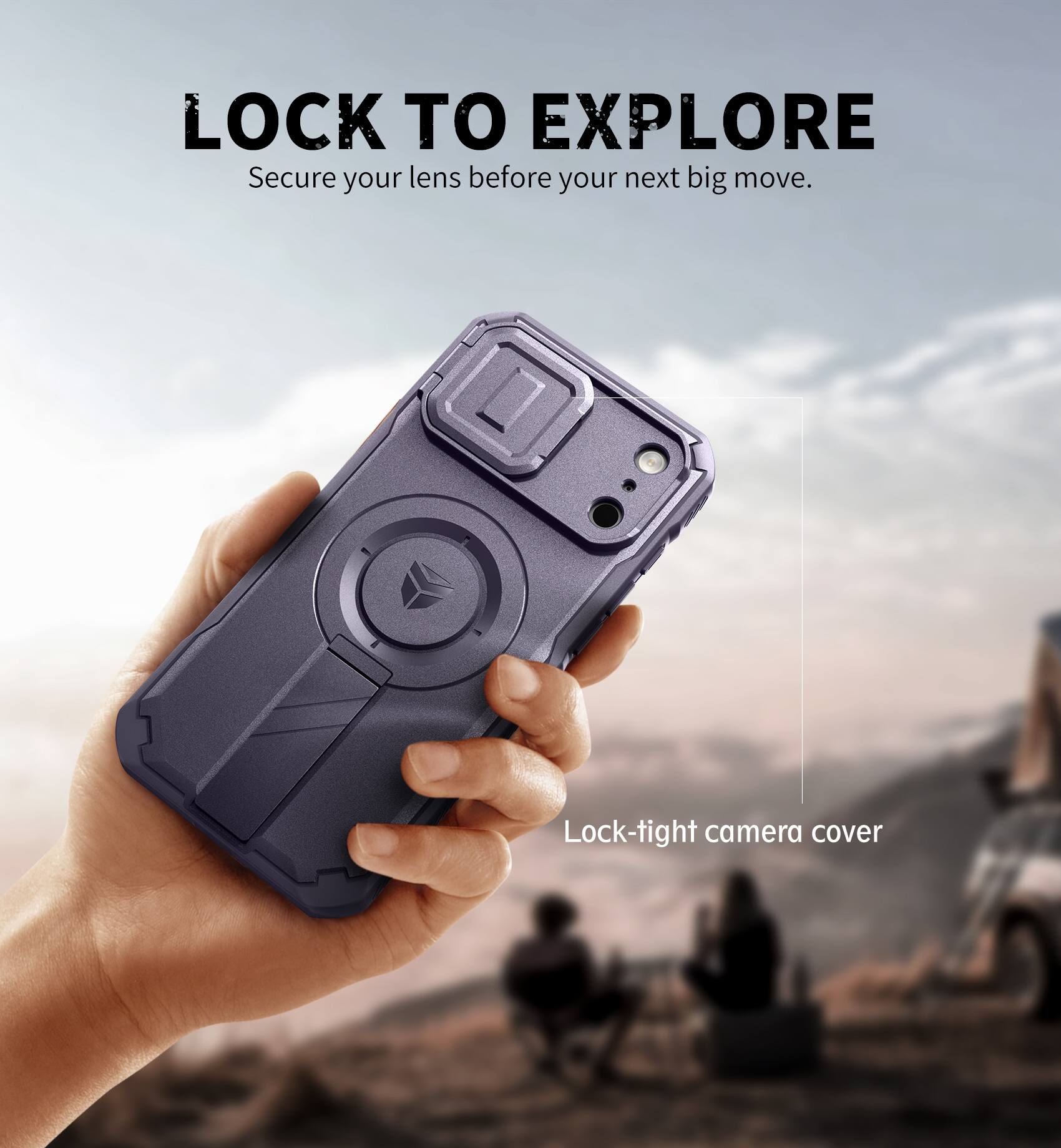 Dexnor Phone Case for iPhone 17 Pro Max with Flip Camera Cover ...