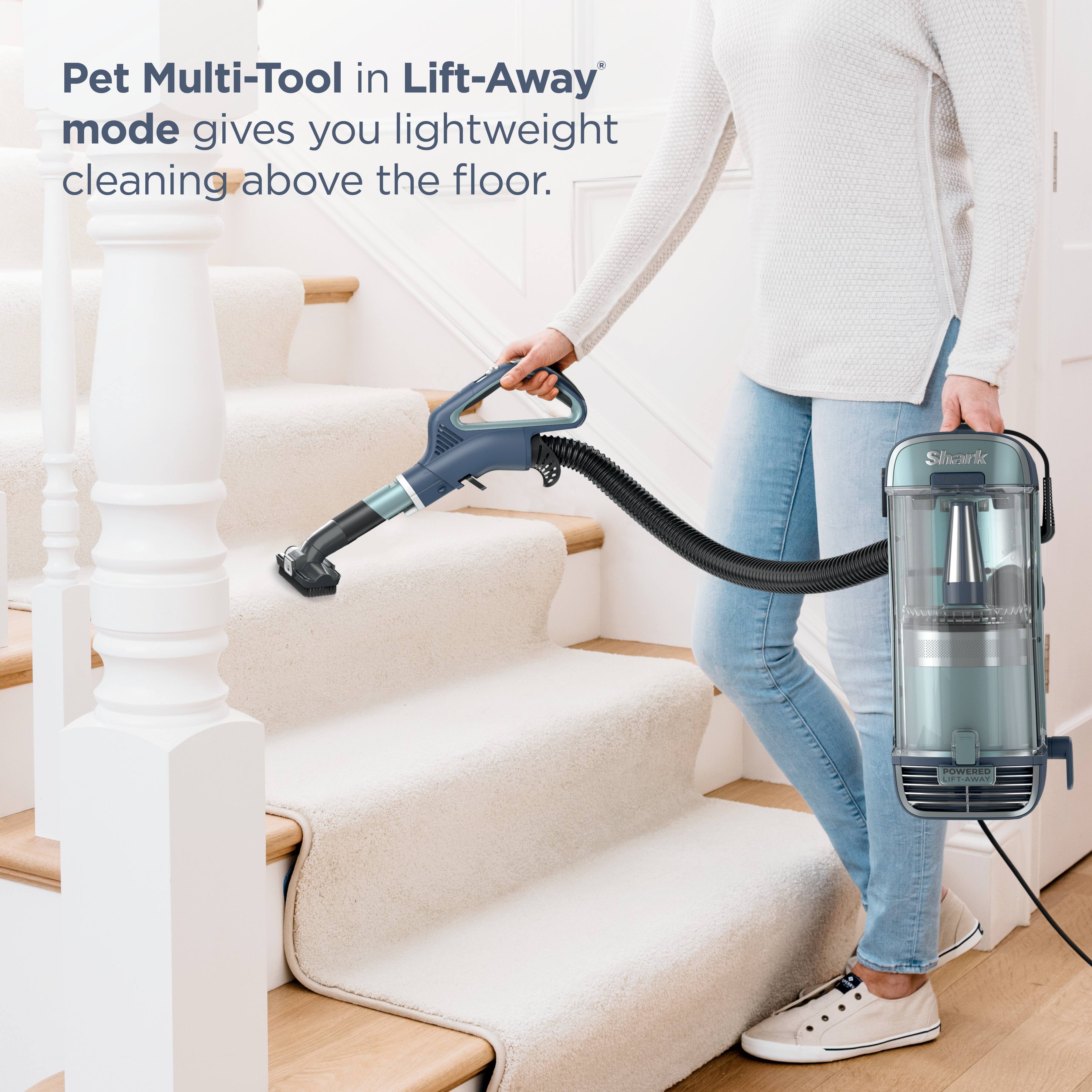 Pet Multi-Tool in Lift-Away mode gives you lightweight cleaning above the floor.