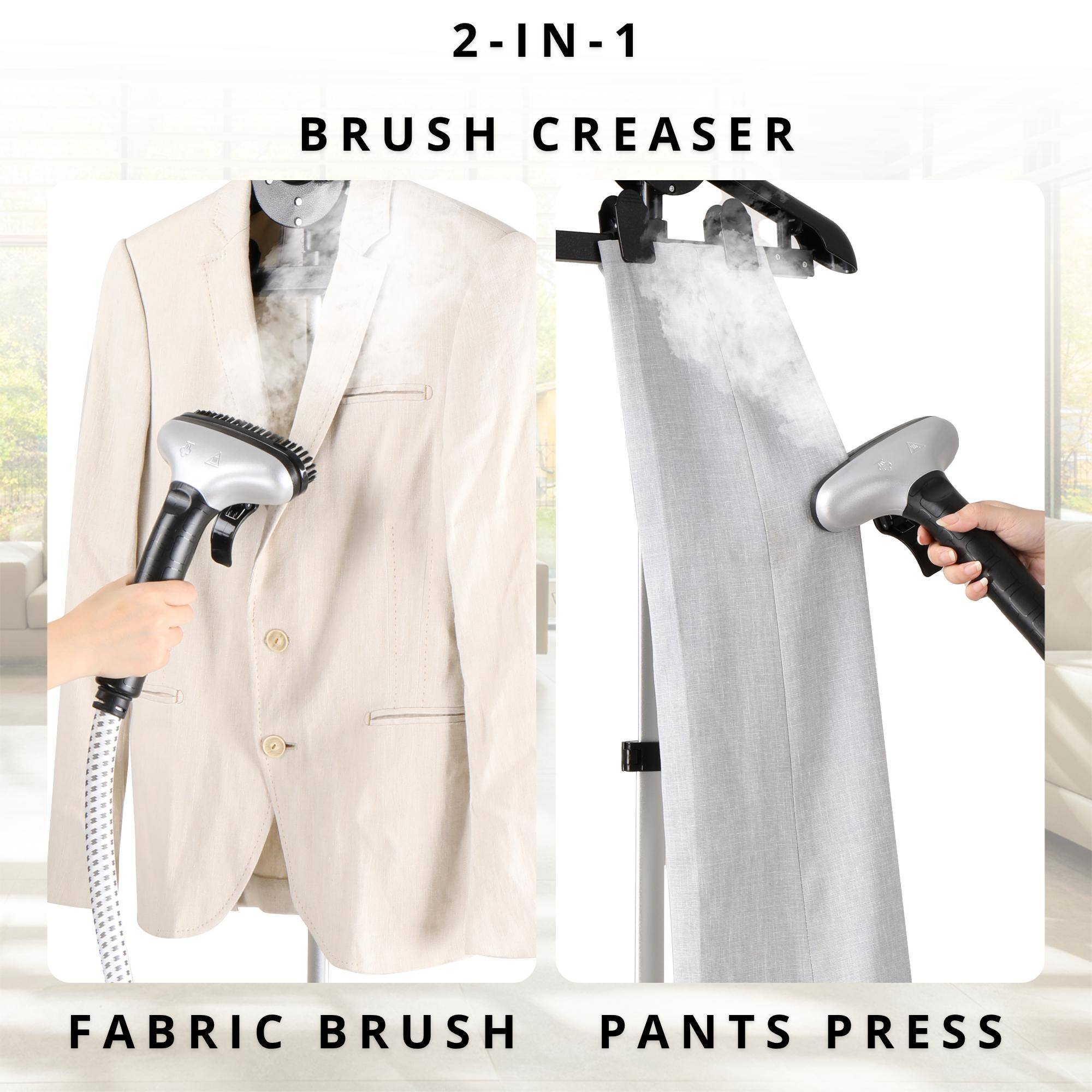2-IN-1  
BRUSH CREASER  
FABRIC BRUSH  
PANTS PRESS