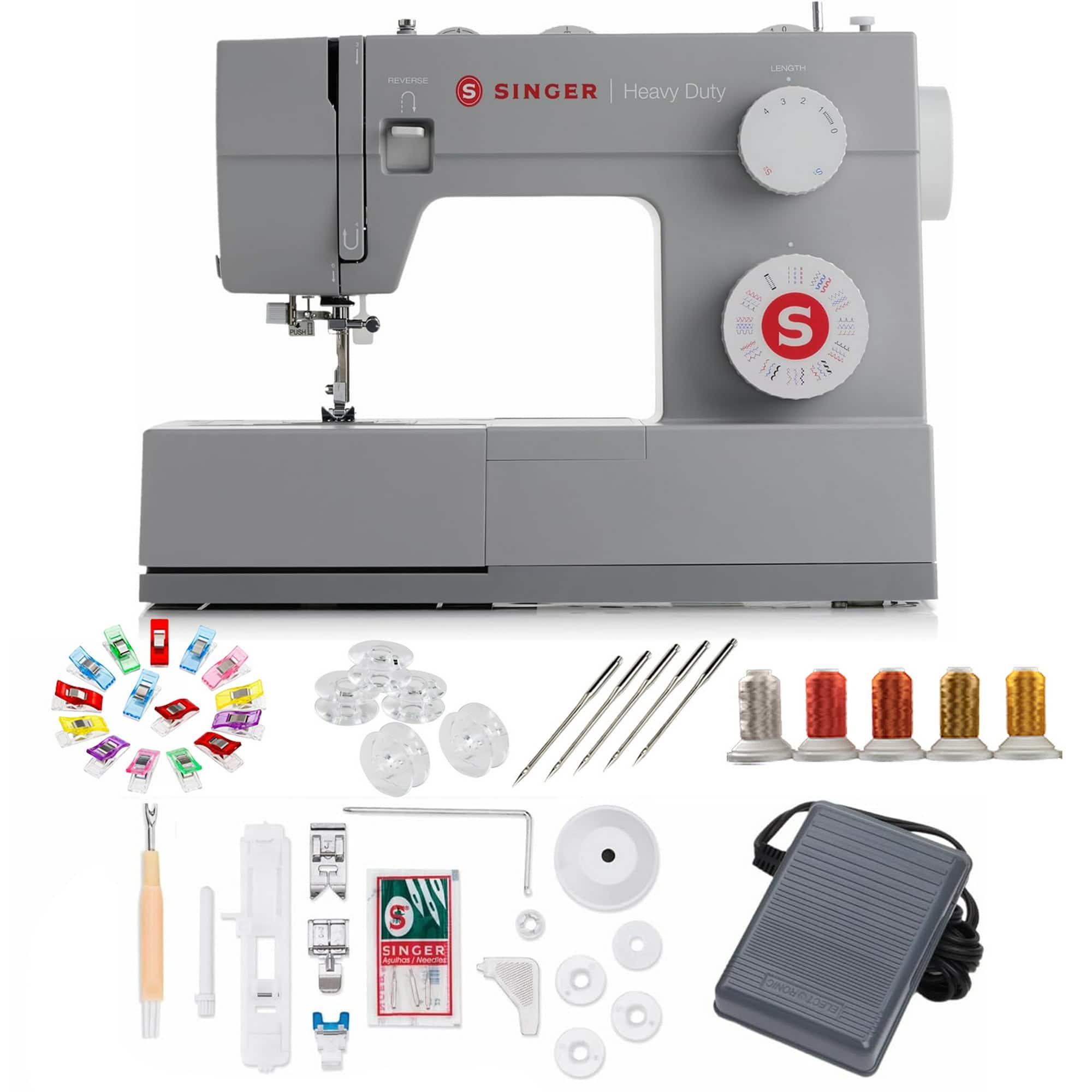Singer - 4432 Heavy Duty Sewing Machine w/Bundle