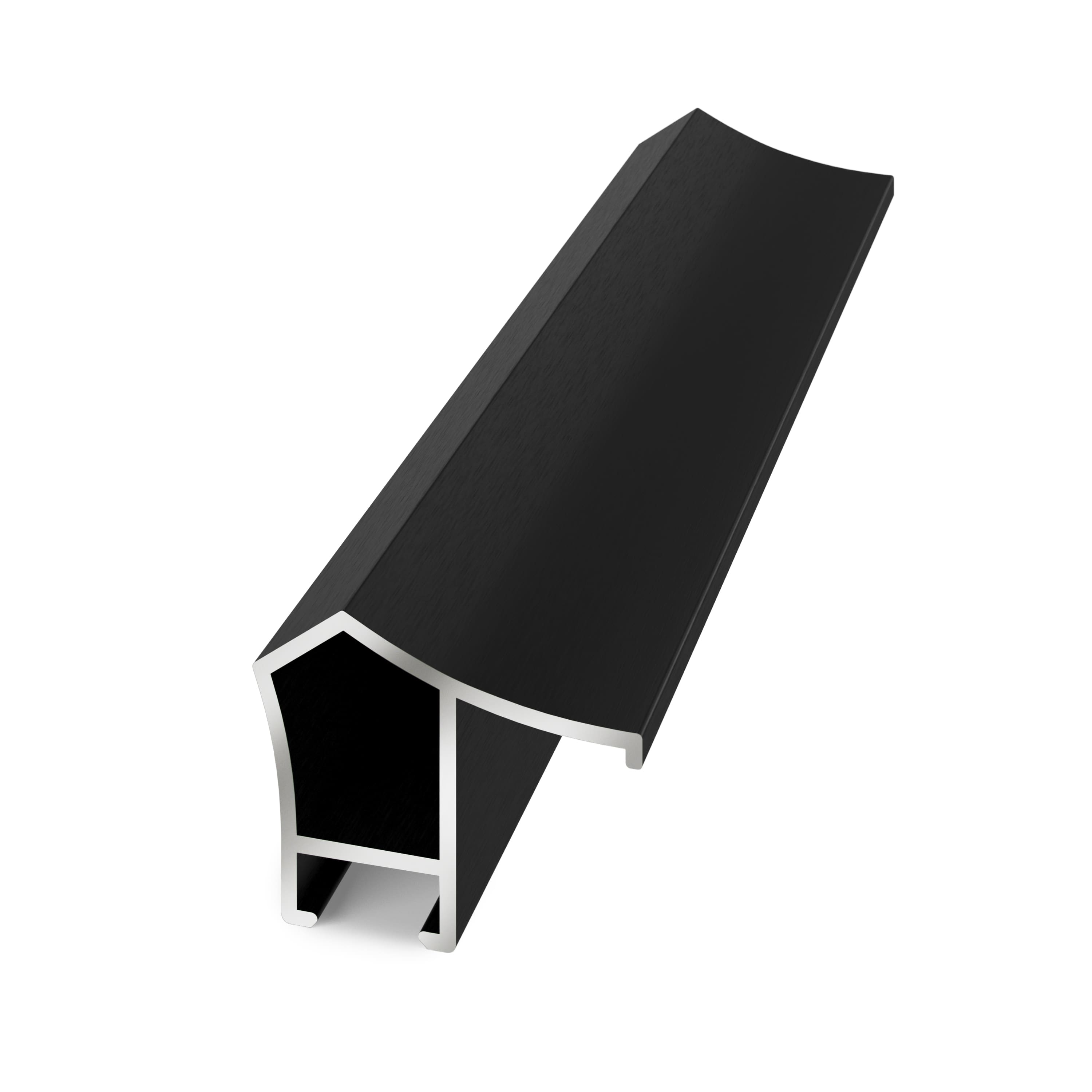 Alt View 15. Frame My TV.com - Alloy Prismatic Bezel for Samsung The Frame TV - 32" - Anodized Black.