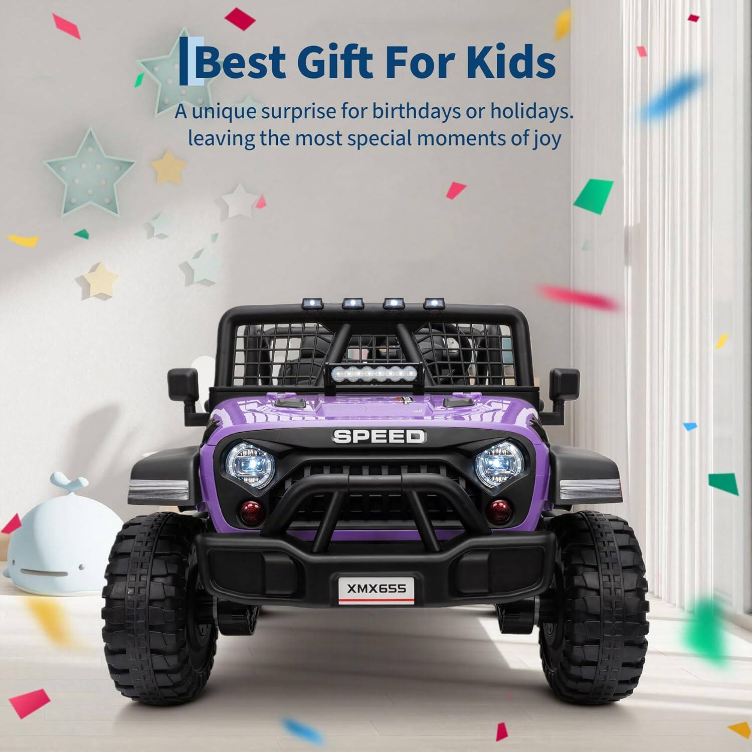 Best Gift For Kids  
A unique surprise for birthdays or holidays.  
leaving the most special moments of joy  

SPEED  
XMX655