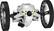 Front. Parrot - Jumping Sumo Mini Robot Insect Drone - White.