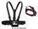 Front Standard. DLC - Chest Harness and Helmet Strap Kit for Most GoPro HERO Cameras.