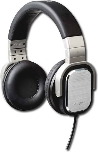 Angle Standard. Creative - Aurvana DJ Headphones - Black.