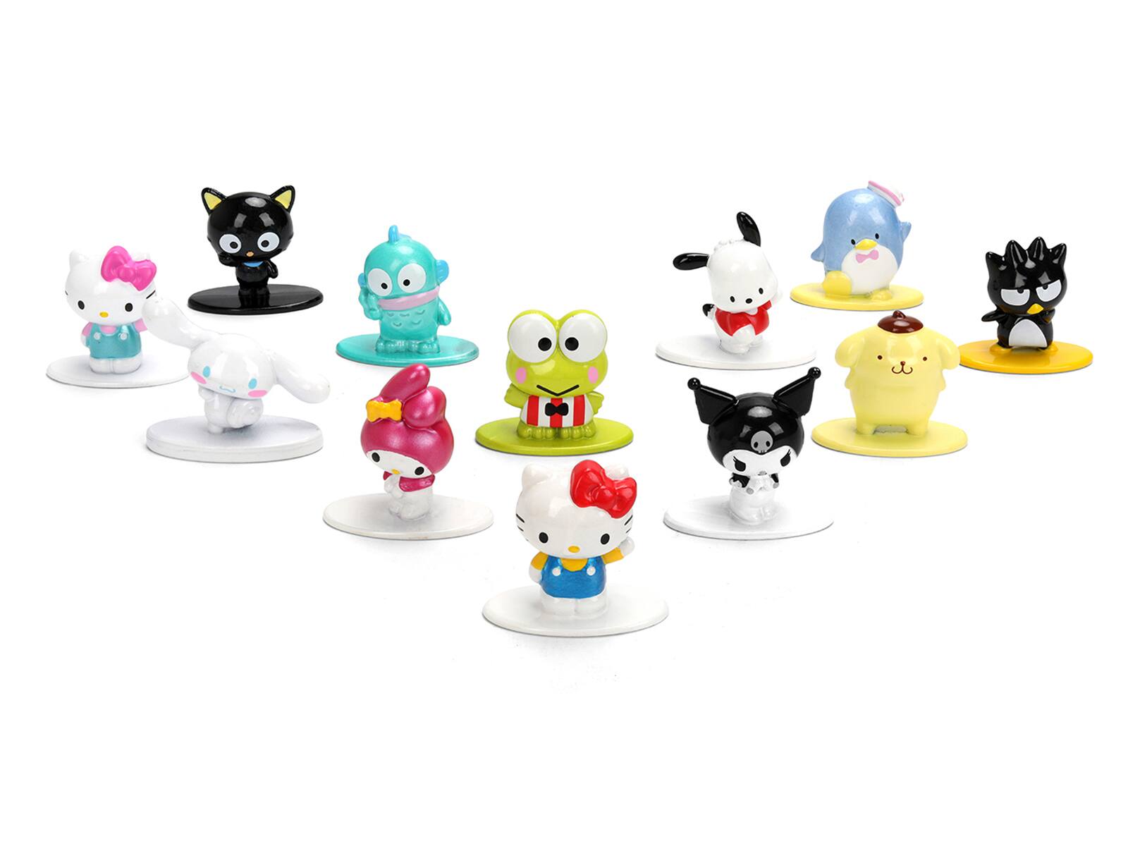 Alt View 1. Jada - Set of 12 Diecast Figures "Hello Kitty and Friends" Franchise "Nano Metalfigs" Series Diecast Models by Jada.