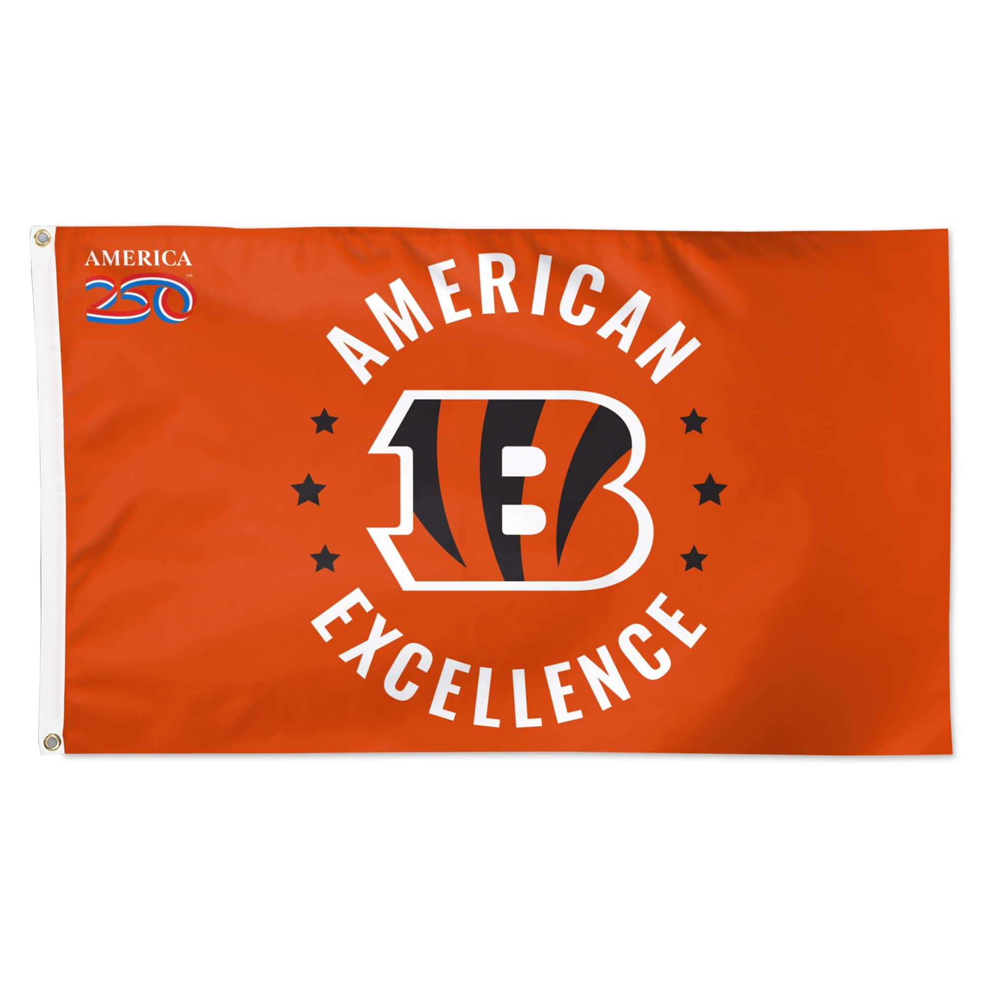 WinCraft - Cincinnati Bengals 3' x 5' One-Sided America 250 Deluxe Flag - Multicolor price history on PriceWatchPro