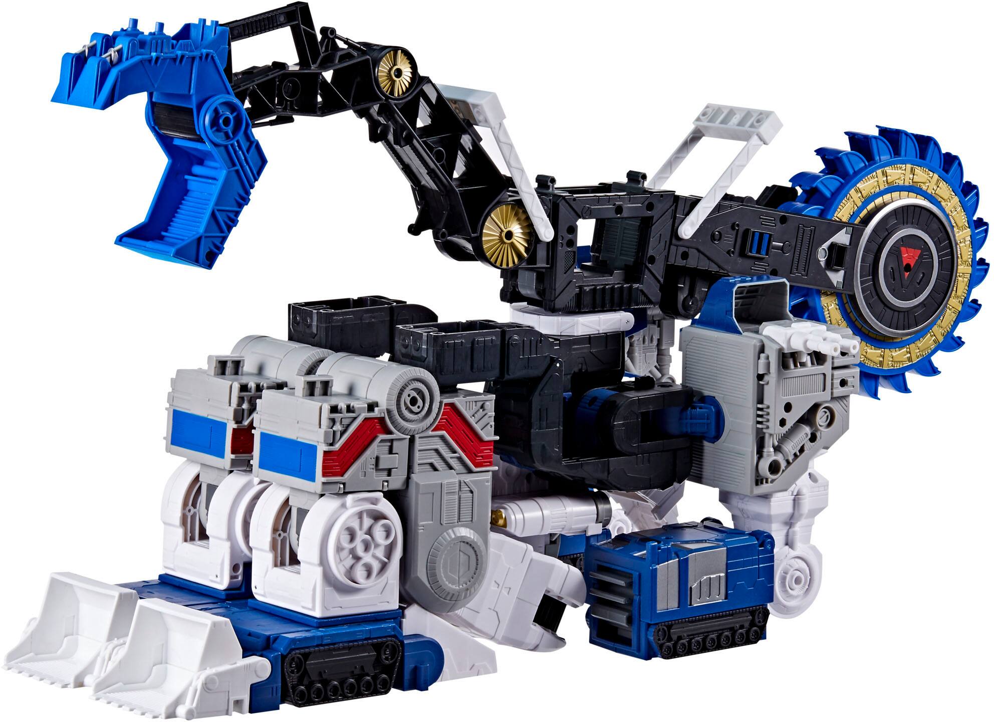 Left. Transformers - Generations Legacy Series Titan Cybertron Universe Metroplex.