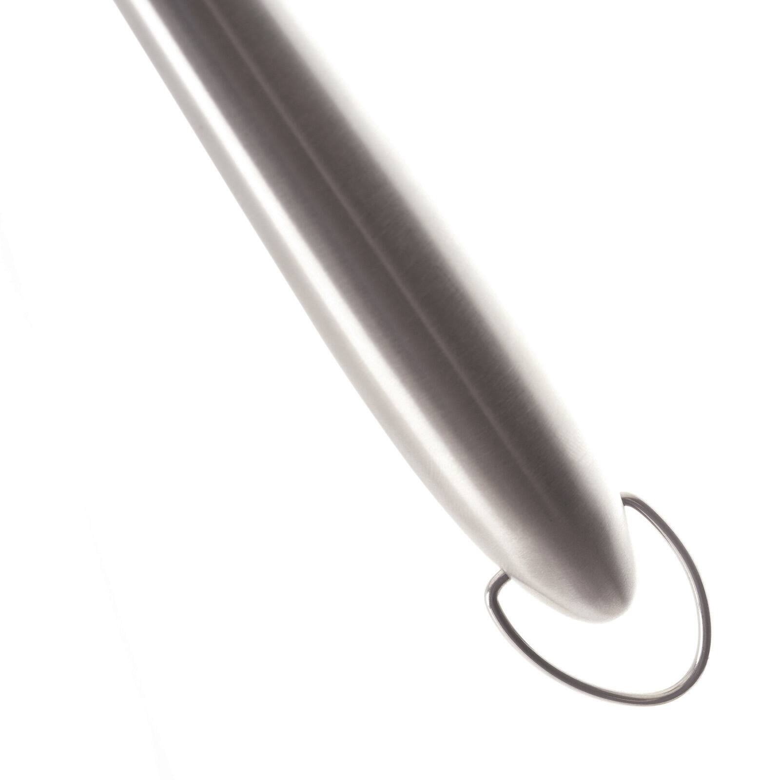 Alt View 2. Norpro - 12-Inch Silicone BBQ Brush with Stainless Steel Handle - Silver.