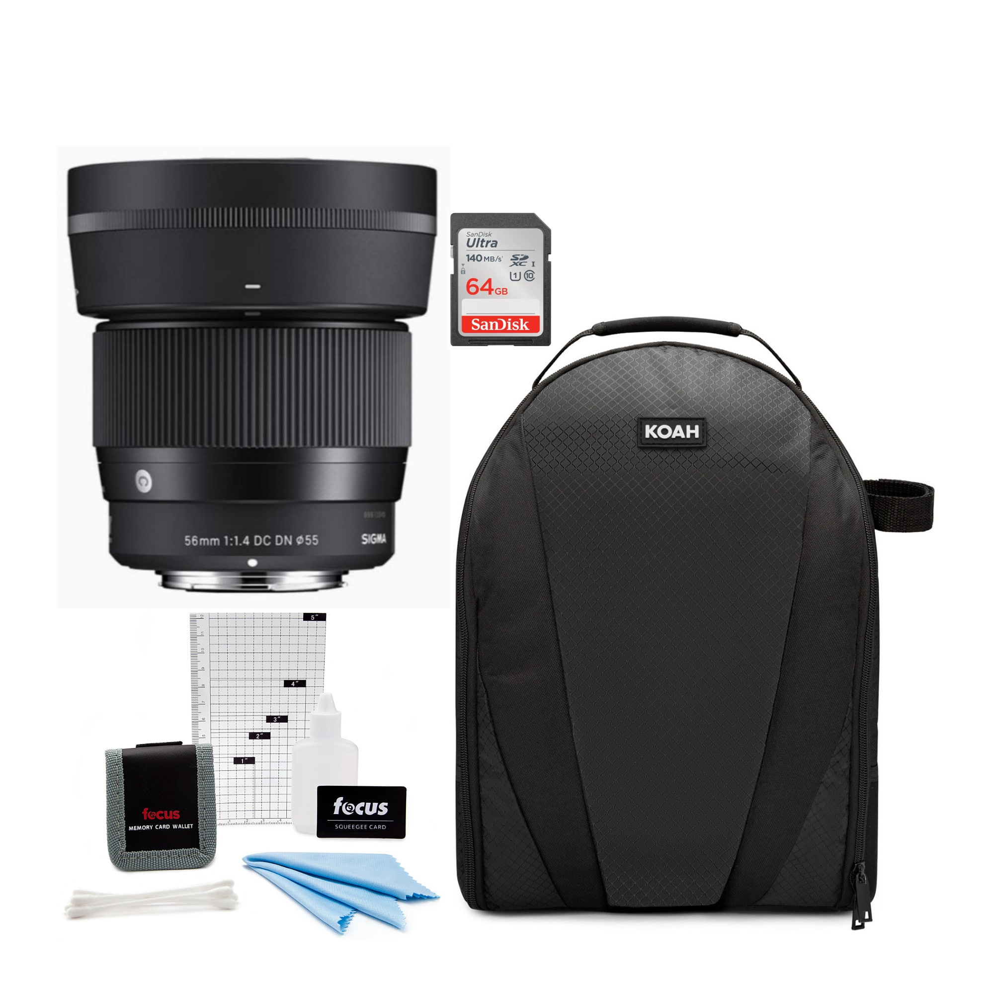 Sigma 56mm F1.4 DC DN Lens for Nikon Z Mount with Lens Hood