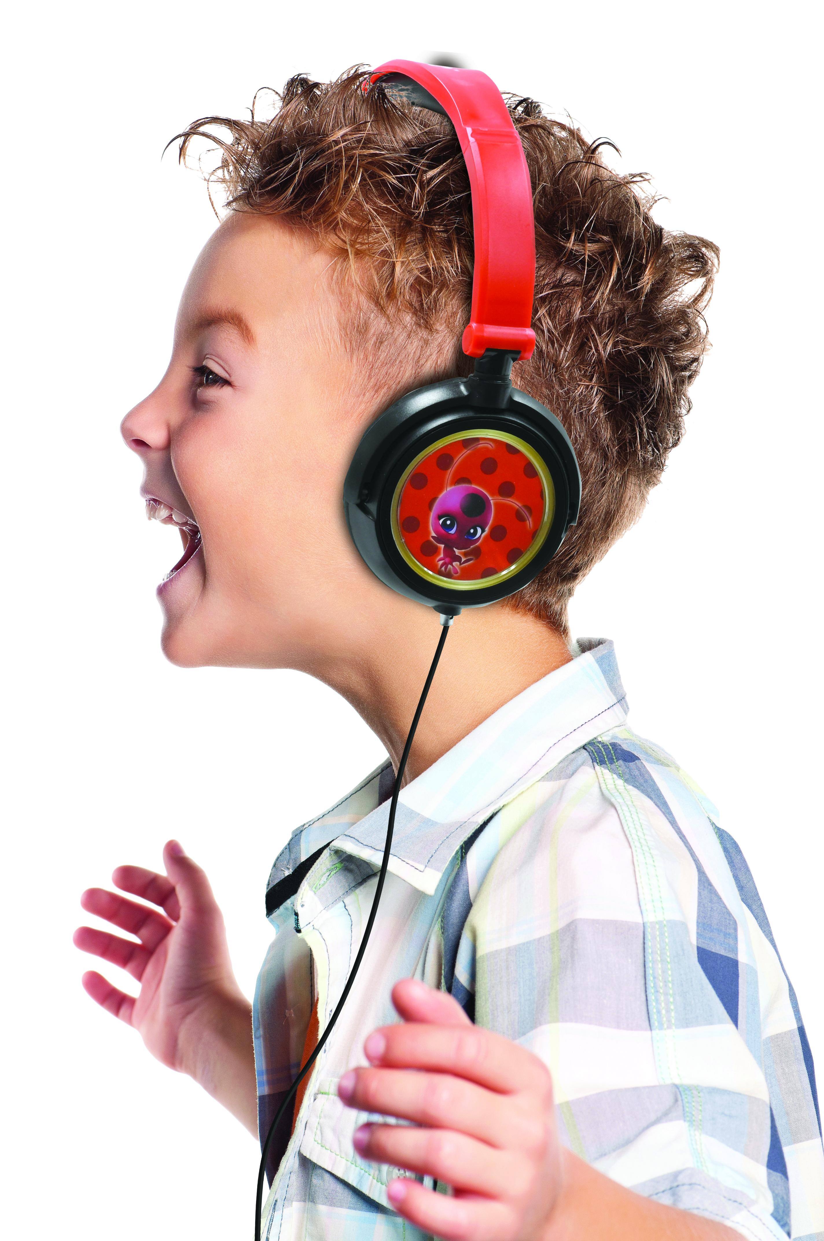 Alt View 9. Lexibook - Miraculous Stereo Wired Foldable Headphone with Safe Volume Limitation.