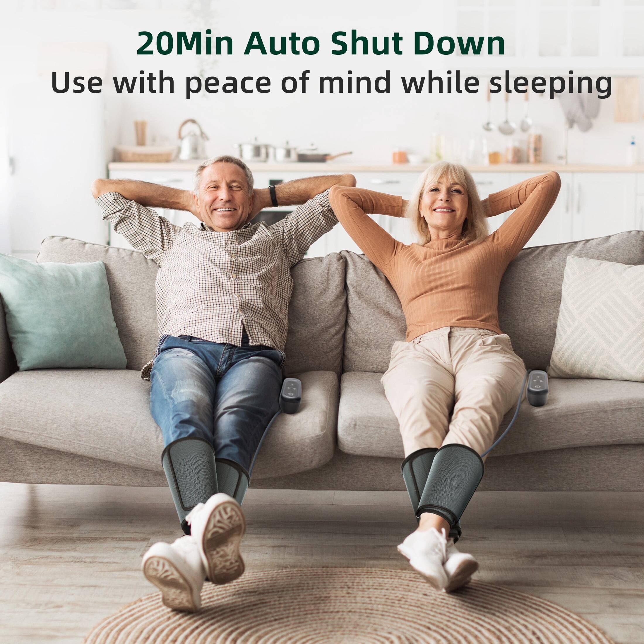20Min Auto Shut Down  
Use with peace of mind while sleeping