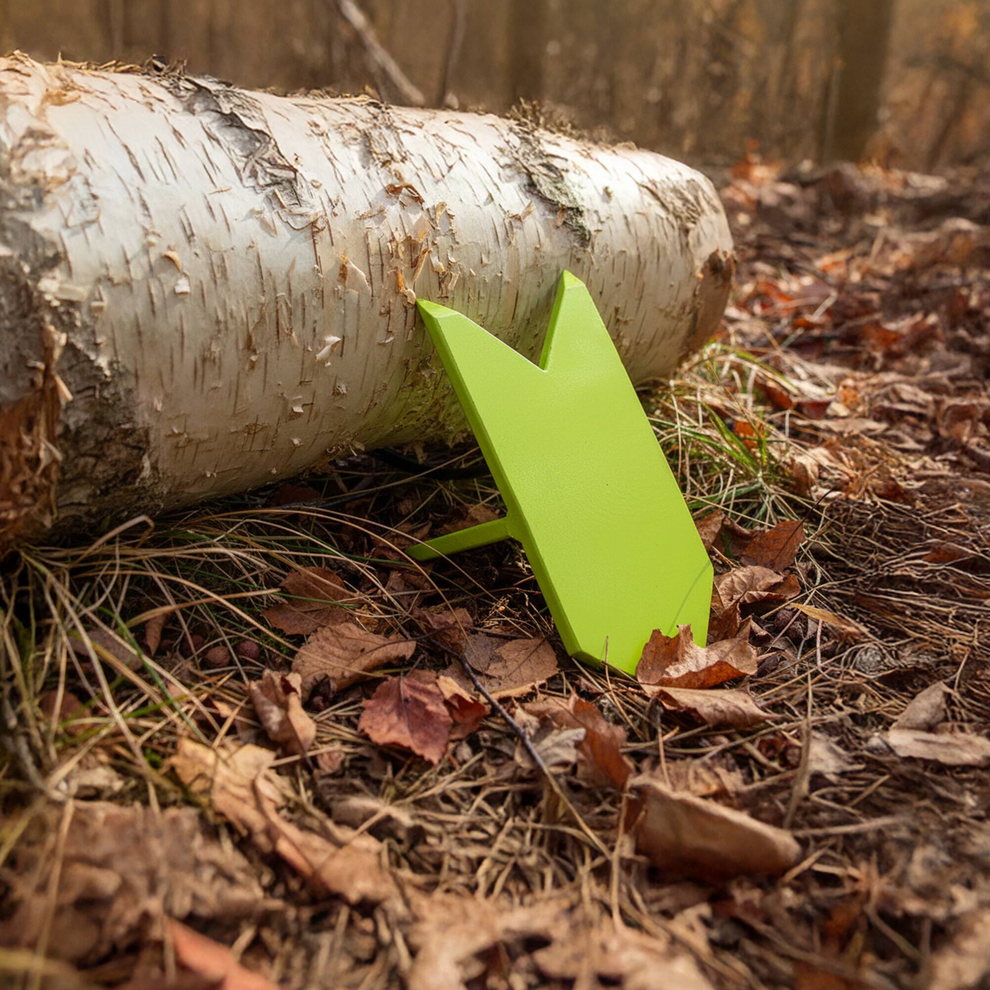 Alt View 3. Timber Tuff - Timber Tuff TMW-61 Secure Hold Compact Log Dog Pair with Attached Rope, Green - Green.