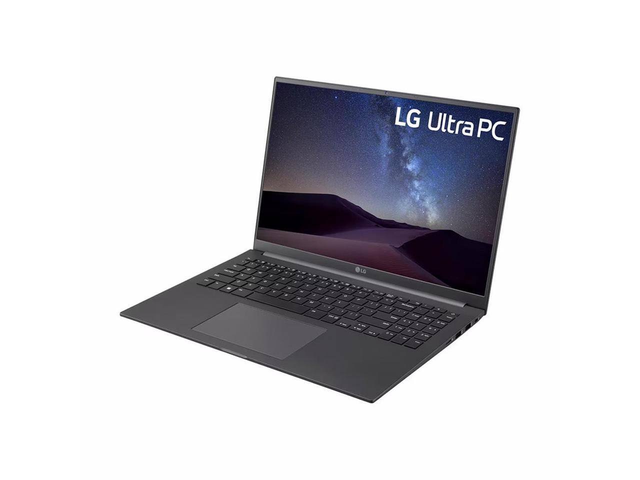 Alt View 1. LG - LG Ultra PC U 16U70R-N.APC5U1 16" Notebook - AMD Ryzen 5 7530U - 16 GB RAM - 512 GB SSD - Charcoal Gray - Gray.