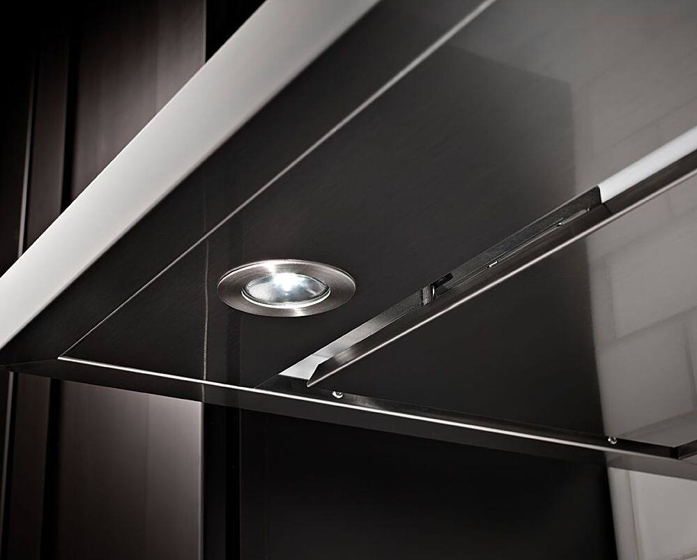 Alt View 12. KitchenAid - 36" Convertible Range Hood - Stainless steel.