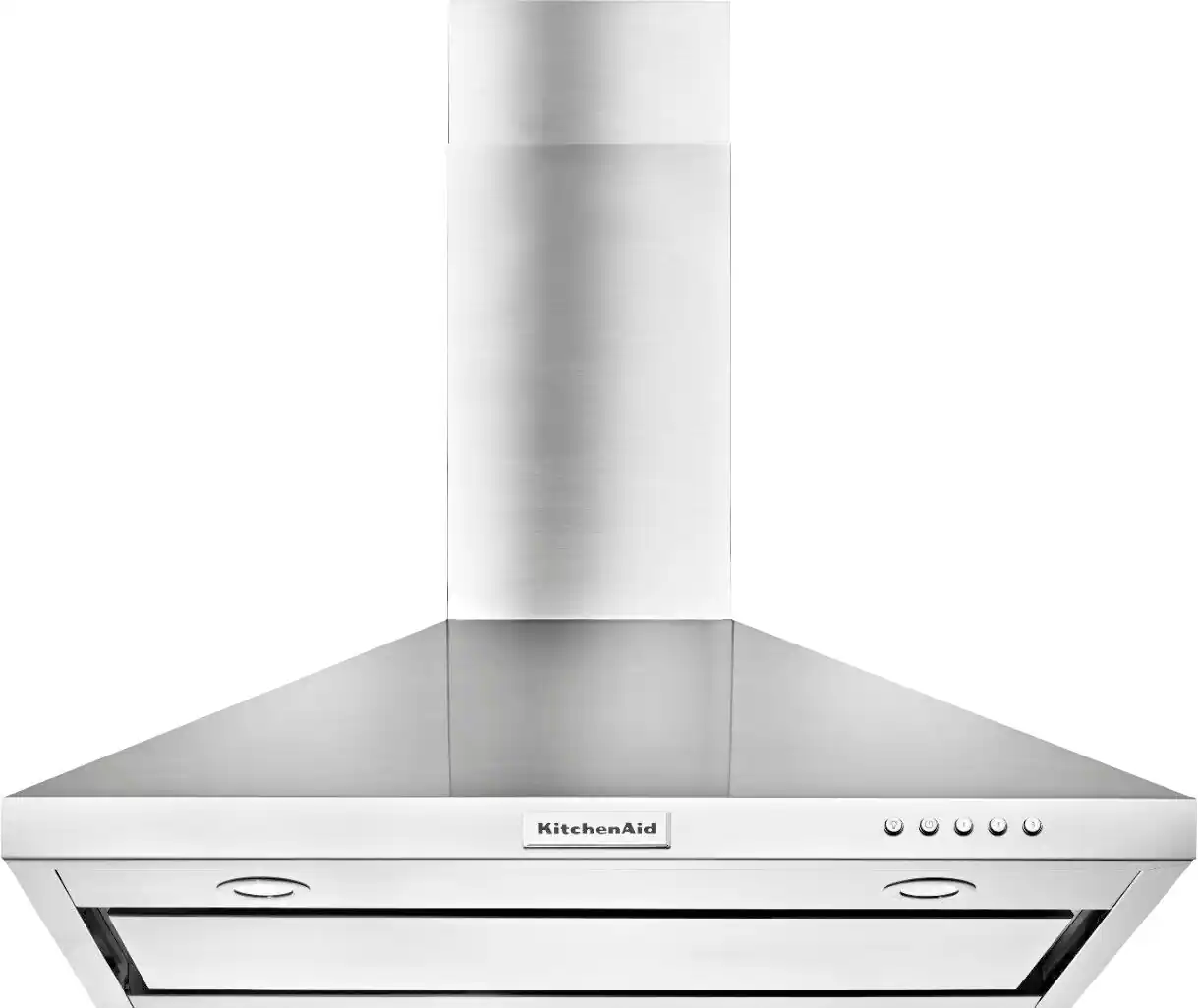 Front. KitchenAid - 30" Convertible Range Hood - Stainless steel.