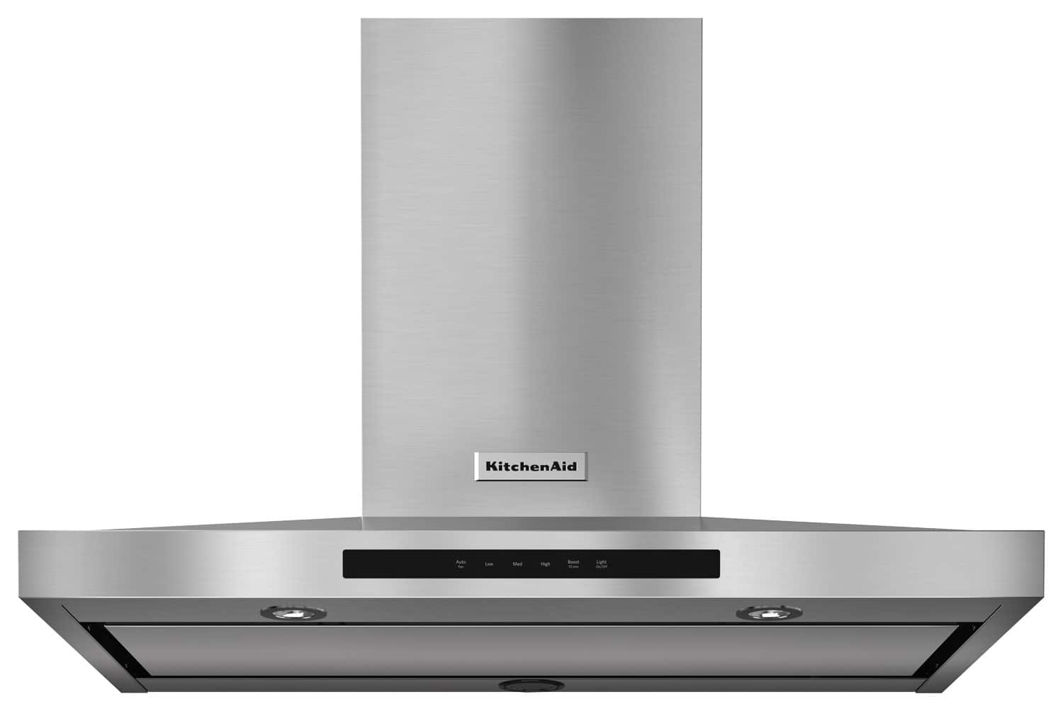 KitchenAid - 36 inches - Convertible - Wall Range Hood - Stainless Steel - Front_Zoom