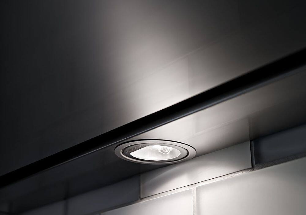 Alt View 15. KitchenAid - 36" Convertible Range Hood - Stainless steel.