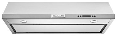KitchenAid - 30" Convertible Range Hood - Stainless steel - Front_Zoom