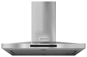 KitchenAid - 42" Convertible Range Hood - Stainless steel - Front_Zoom