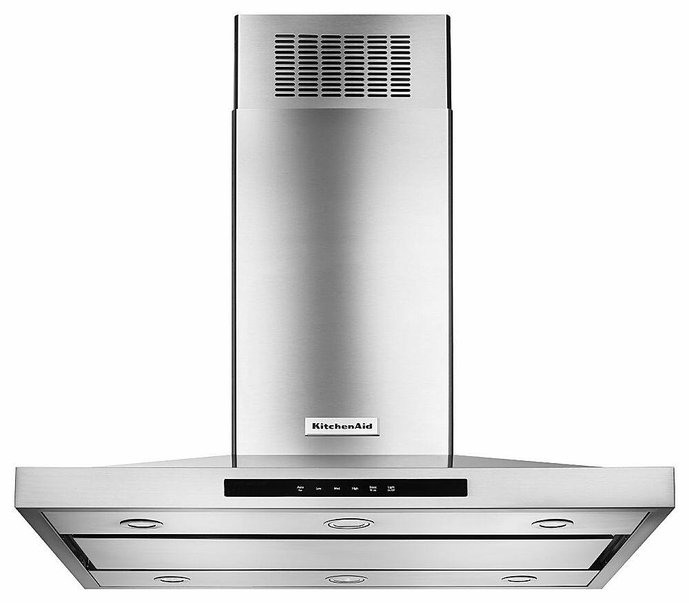 Alt View 11. KitchenAid - 42" Convertible Range Hood - Stainless steel.