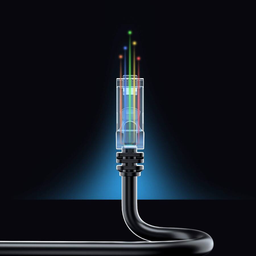 Maximm Cat 6 Ethernet Cable 10 ft (12 Pack) UTP, 10Gbps, 550MHz ...