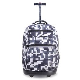 J World - Unisex Sundance 20" Rolling Backpack with Laptop Sleeve for School and Travel - CAMO