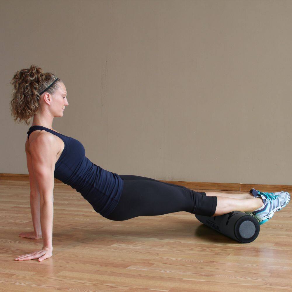 Alt View 4. Prism Fitness - Prism Fitness 2 Foot Long Smart Recovery Self-Guided Muscle Recovery Roller - Green.