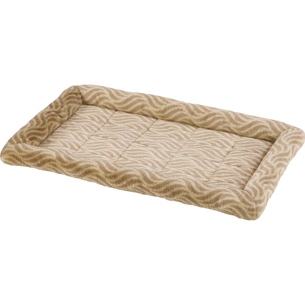 Midwest - Quitetime Deluxe Wave Pet Bed - Tan