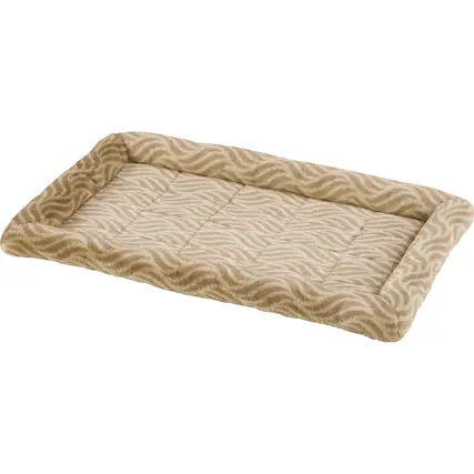 Front. Midwest - Quitetime Deluxe Wave Pet Bed - Tan.