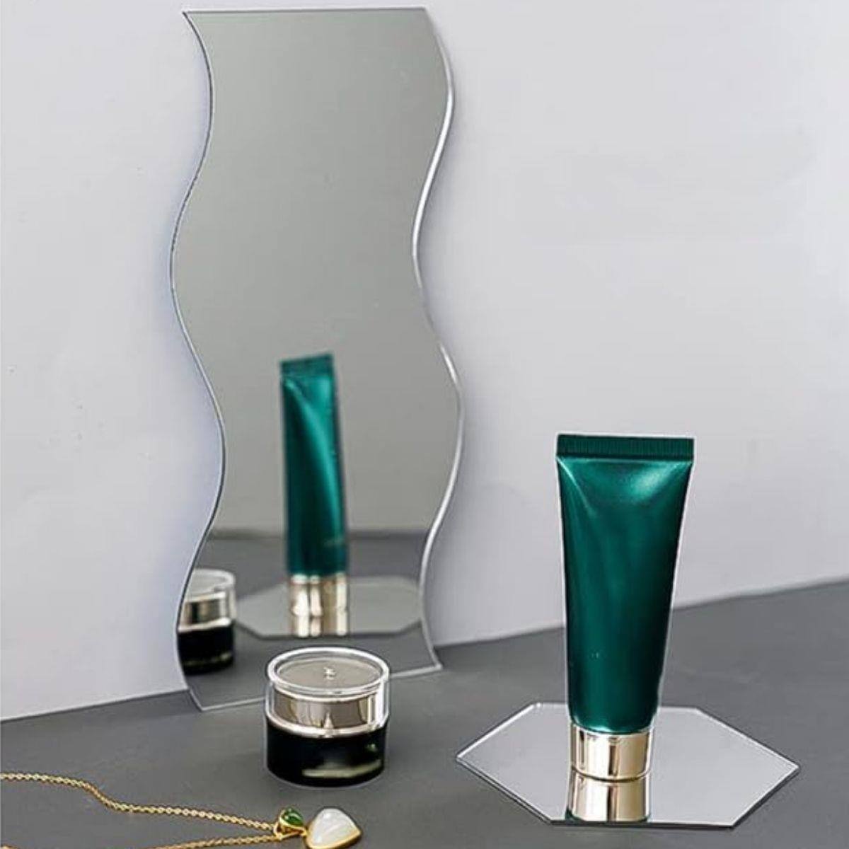 Alt View 5. Glow - Glow Acrylic Mirror Reflective Display Set - 11PC Photo Background Props - Modern Shapes for Product Photography &.