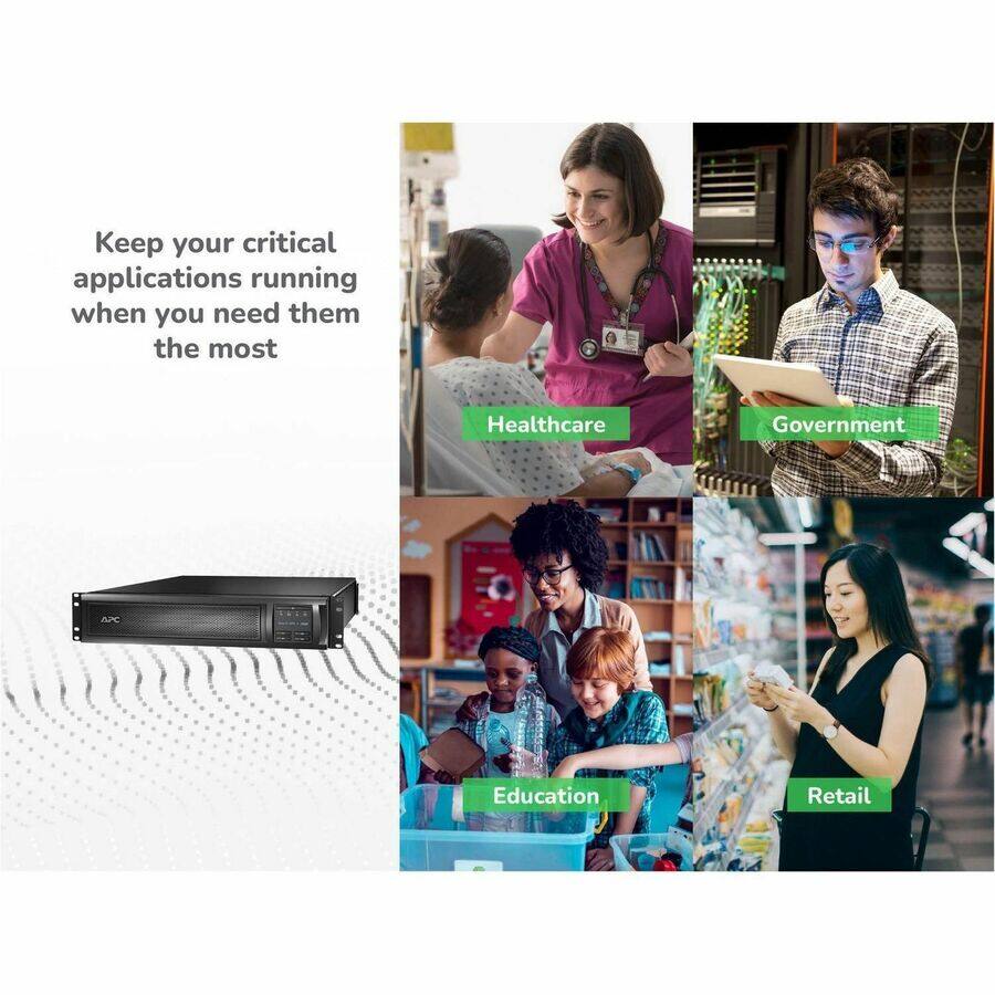 Keep your critical applications running when you need them the most

Healthcare  
Government  
Education  
Retail