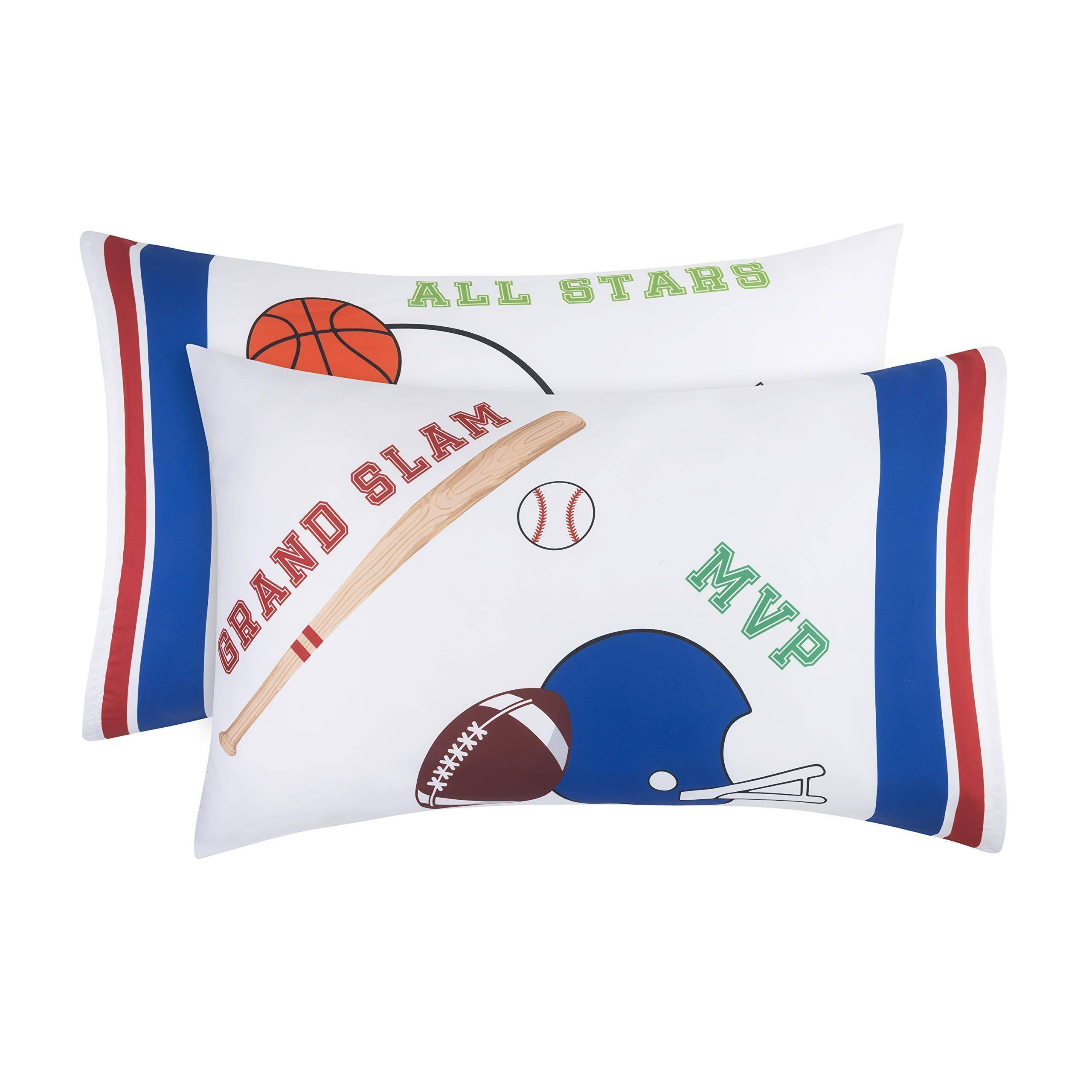 Sports 2 Pack Pillowcase