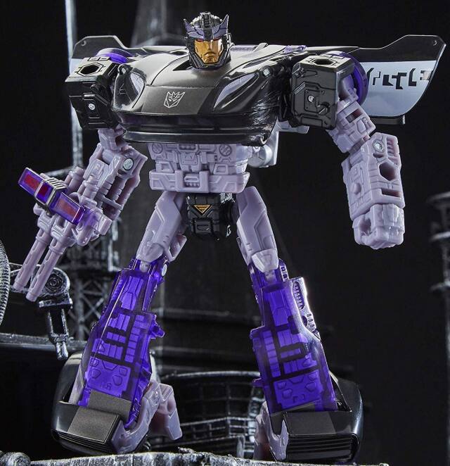Alt View 7. Transformers - WFC-S41 Barricade Deluxe Class | Transformers Generations War for Cybertron Siege Chapter.