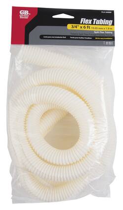 GB Gardner Bender
Flex Tubing
3/4" x 6 ft 19.05 mm x 1.9 m
Split Flex Tubing
Tubage Flexible Fendu
Fendu pour faciliter l'installation
St for easy installation
FLX-3406W
40-2577 -40-125C
Corte para una instalación fácil