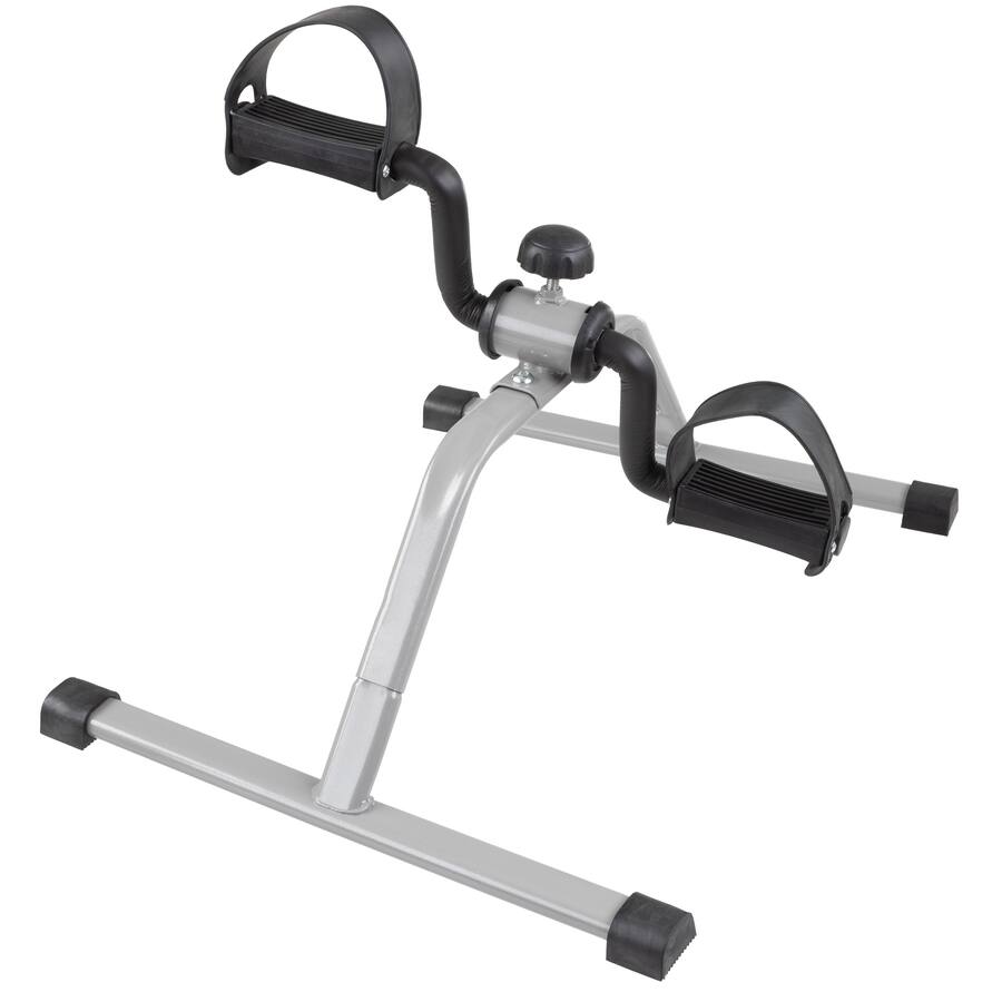 Wakeman Under Desk Stationary Bike Pedal Machine Black and