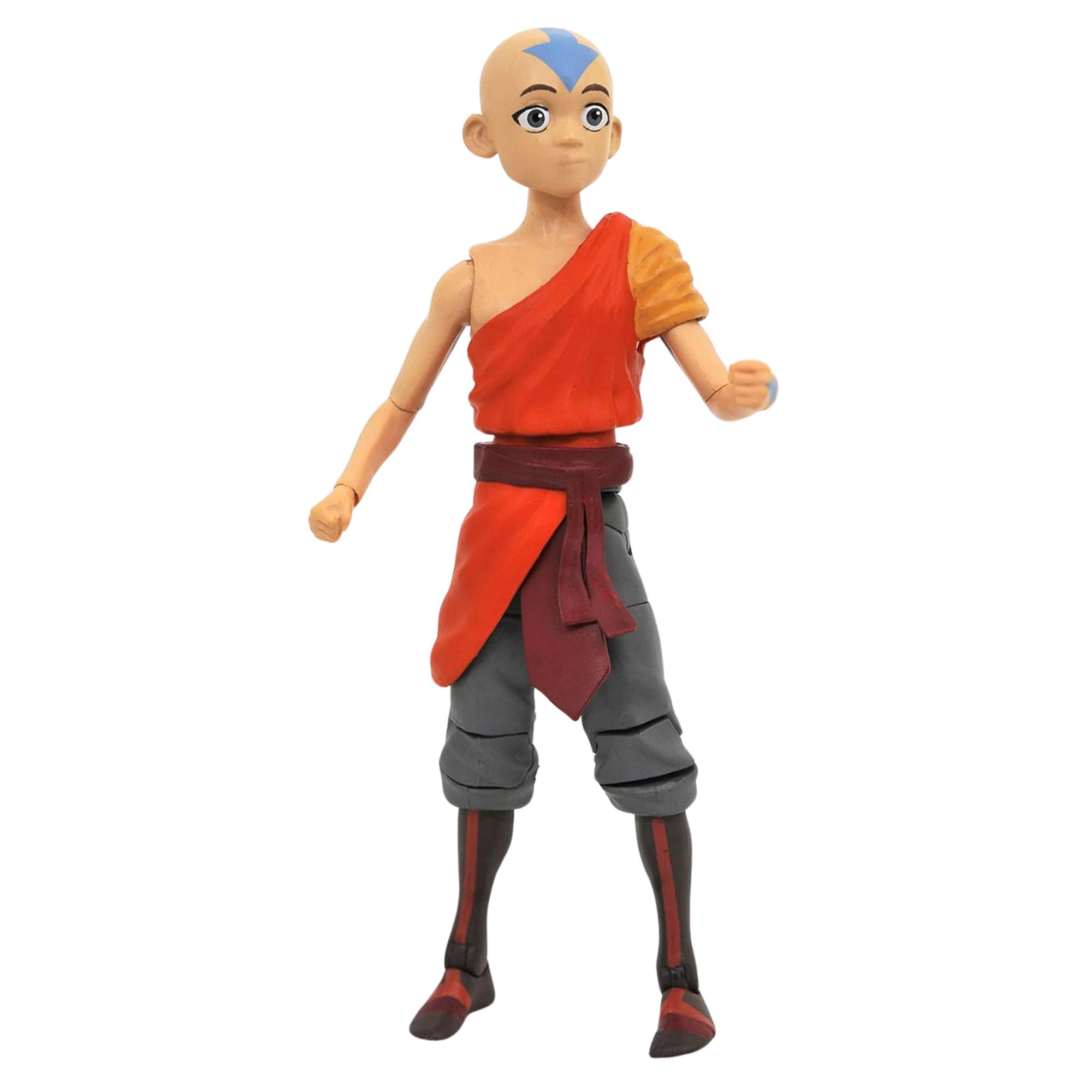 Alt View 2. Diamond Select Toys - Diamond Select - Avatar: The Last Airbender S1 - Dlx Aang Action Figure  - COLLECTABLES - Multicolor.