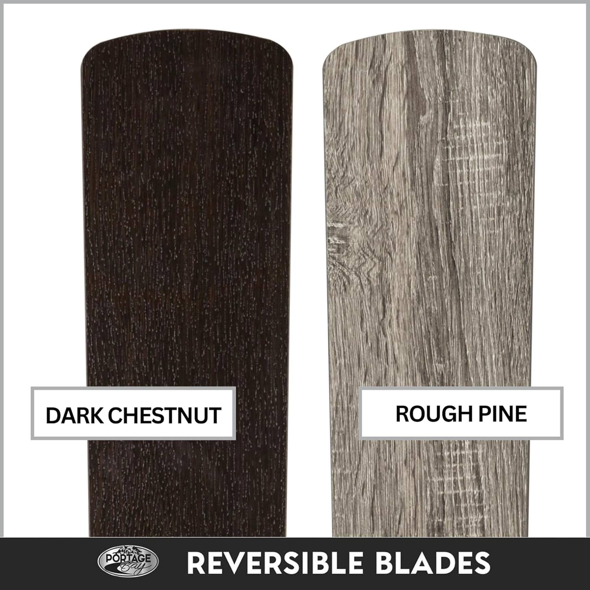 DARK CHESTNUT  
ROUGH PINE  

REVERSIBLE BLADES  

PORTAGE Craft