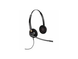 HP - Poly EncorePro HW520D Stereo Wired On-ear Headset with Noise Cancelling Mic - Black