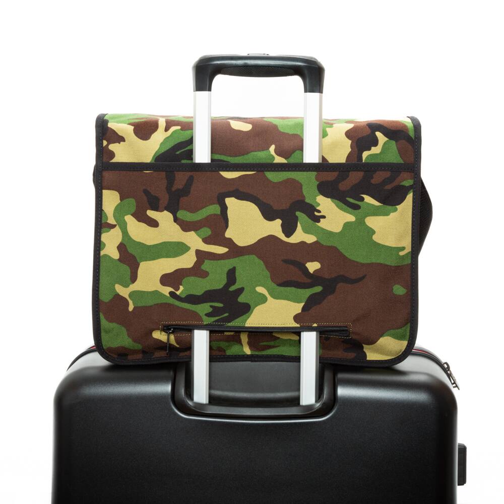 Alt View 4. Manhattan Portage - Europa (LG) With Back Zipper, Camouflage - Camouflage.
