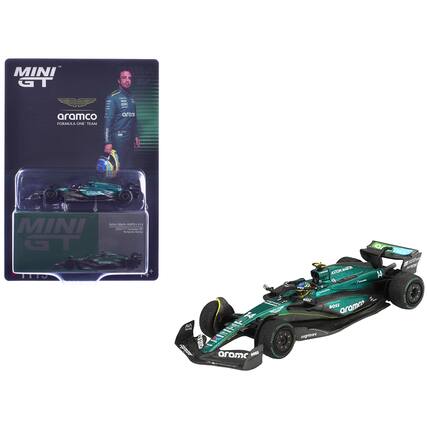 MINI GT
Aston Martin AMR24
14
2024 F1™ German GP
Aston Martin Formula One Team
Aramco
BOSS
cognizant