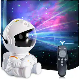 ACJPR - Astronaut Galaxy Projector – Remote, Nebula Star Light, Room & Gaming Décor