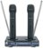 Front Zoom. VocoPro - 2-Channel VHF Rechargeable Wireless Microphone System.