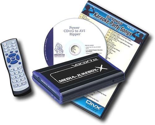 Angle Standard. VocoPro - Hard Drive Media Player.