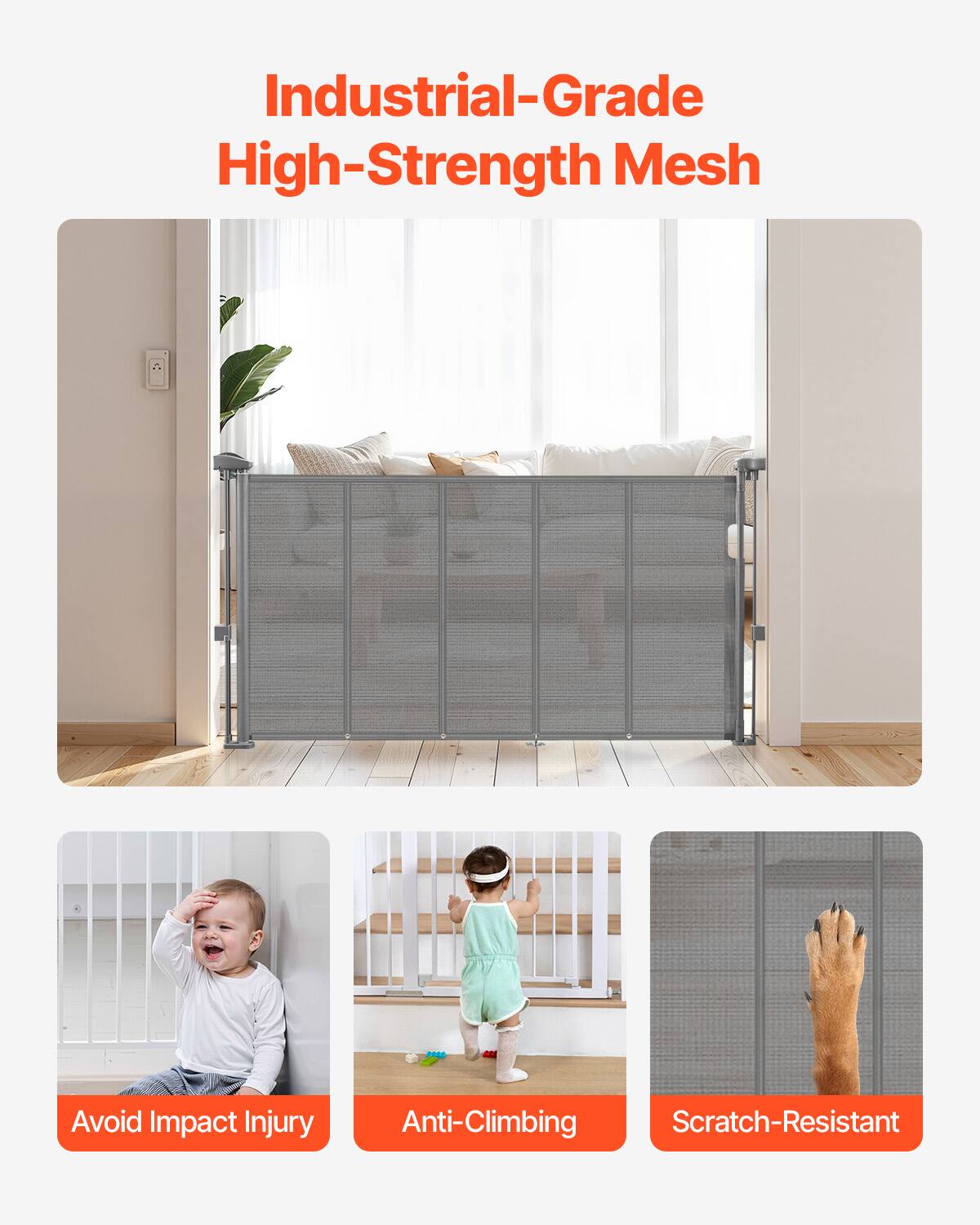 Industrial-Grade High-Strength Mesh

- Avoid Impact Injury
- Anti-Climbing
- Scratch-Resistant