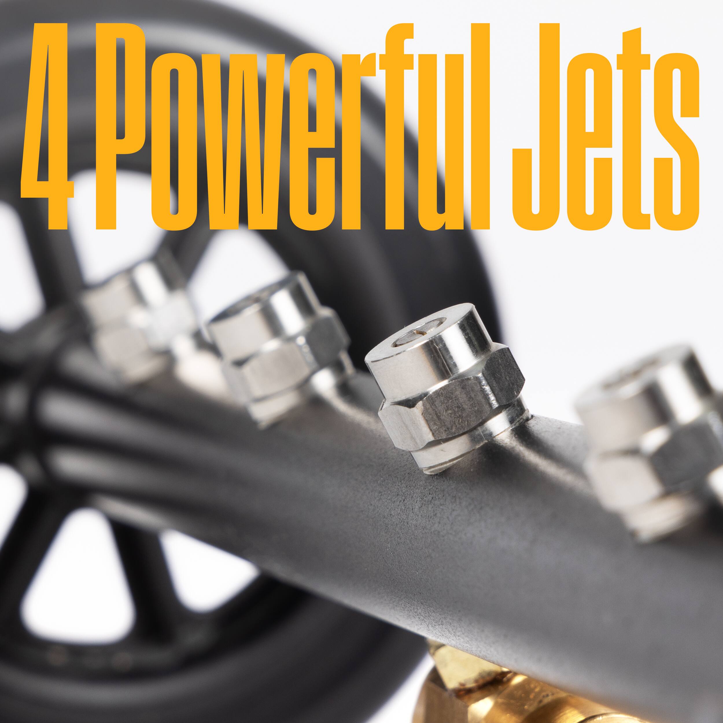 4 Powerful Jets