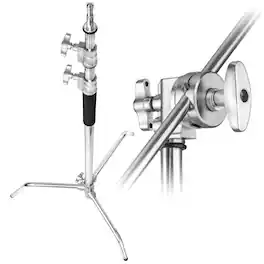 Flashpoint - 10' C (Century) Light Stand on Turtle Base Kit Of 10