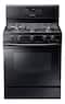 Samsung - 5.8 Cu. Ft. Self-Cleaning Freestanding Gas Range - Black-Front_Standard