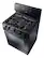 Alt View 13. Samsung - 5.8 Cu. Ft. Self-Cleaning Freestanding Gas Range - Black.