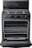 Alt View 2. Samsung - 5.8 Cu. Ft. Self-Cleaning Freestanding Gas Range - Black.